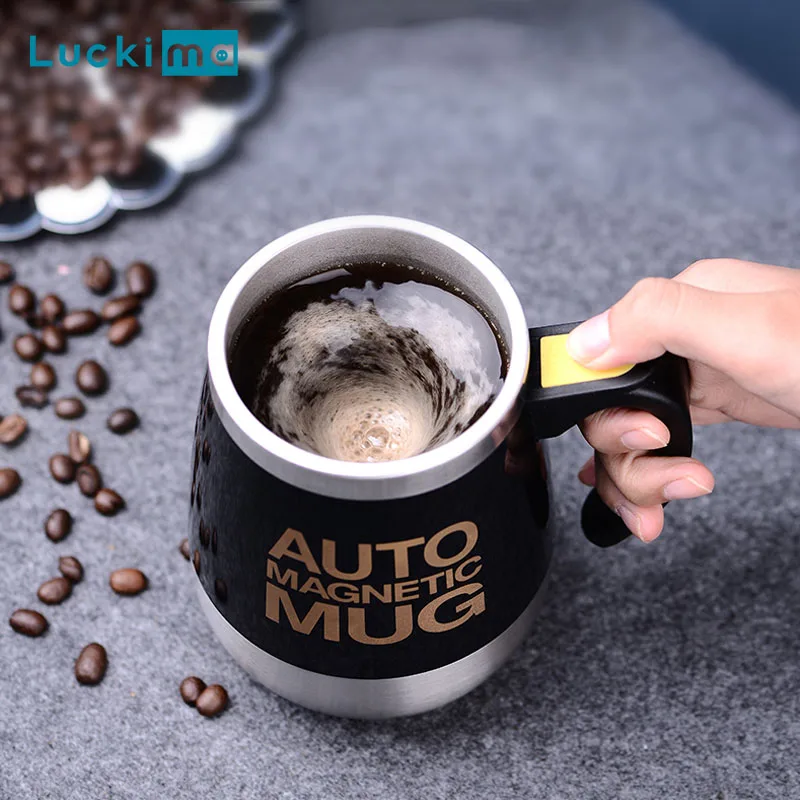 

New Automatic Self Stirring Magnetic Mug Creative 304 Stainless Steel Coffee Milk Mixing Cup Blender Smart Mixer Thermal Cup