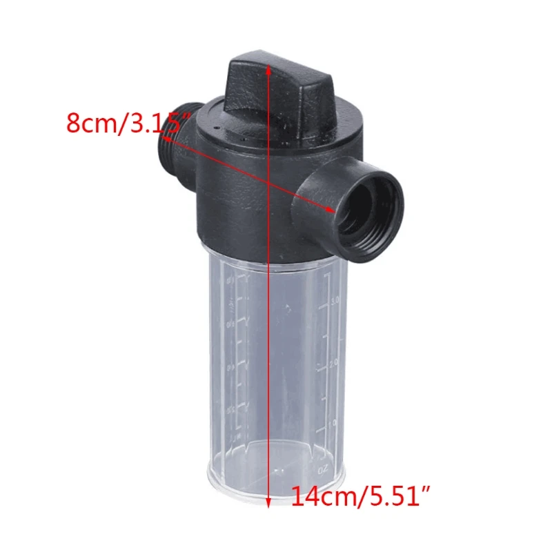 

Pressure Washer Foam Pot Car Wash Soap Bottle Foamer Soap Sprayer Pot for Outdoor Household Car Window Watering Cleaning