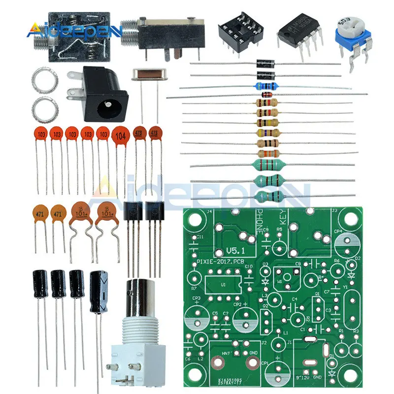 

Aideepen S-PIXIE CW QRP супер коротковолновый радиоприемник 7,023 kHz