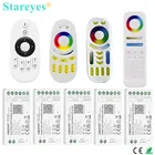 Голосовой контроллер Mi Light WiFi Tuya Alexa Google Home, приложение MiBoxer, диммер, Светодиодная лента CCT RGB RGBW RGBCCT RF 2,4G, дистанционное управление