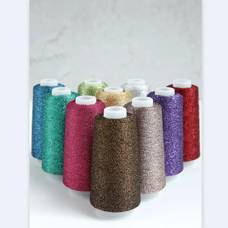 Тонкая золотая и серебряная нить металлическая шелковая цвет золото тонкая