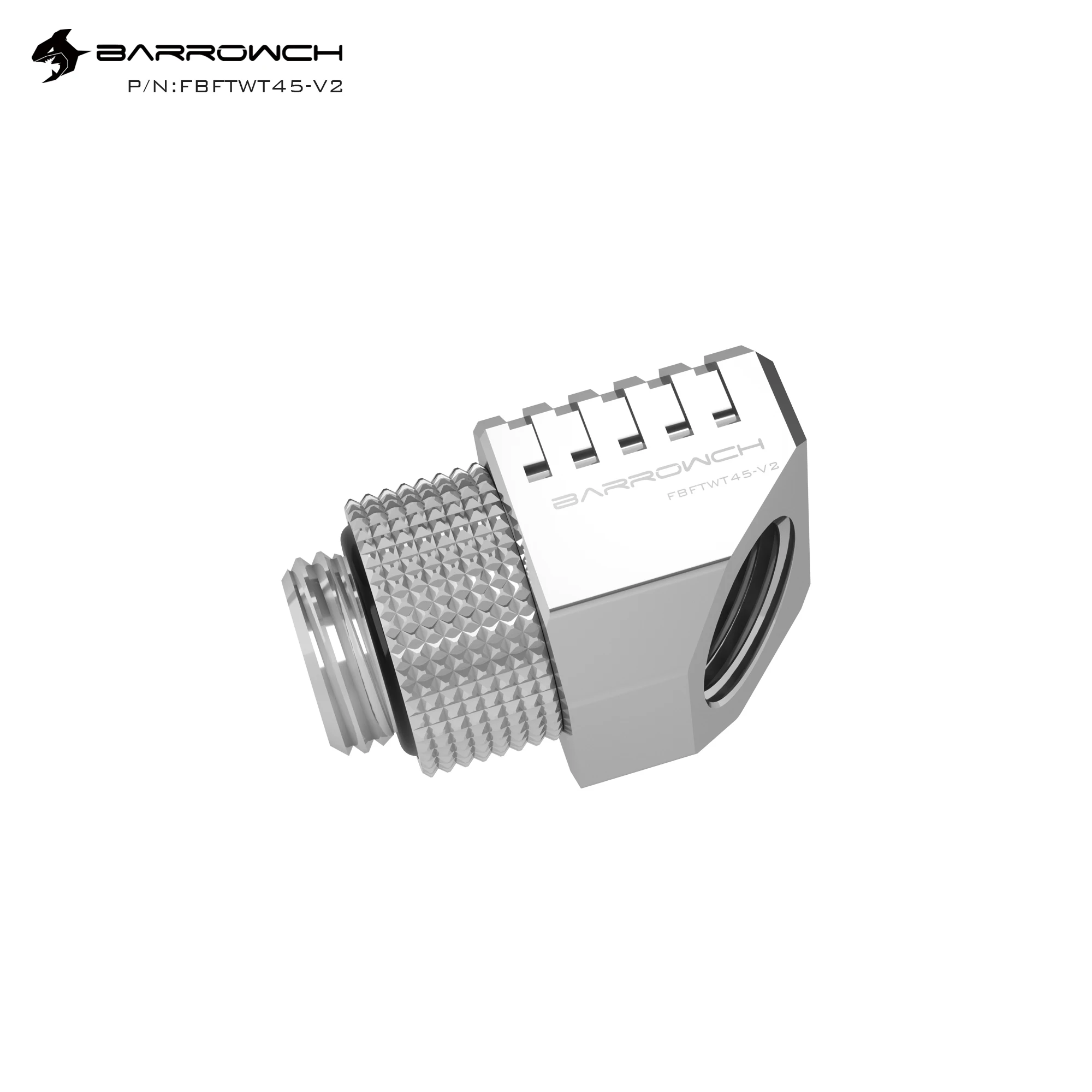 Barrowch FBFTWT45-V2 45 ° Фитинги поворотного переходника аксессуары для водяного