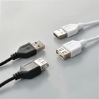 Удлинительный кабель USB 1,45 A-A папа мама, 2,0 м, удлинитель USB для зарядки и передачи данных (только для зарядки, не для передачи данных)