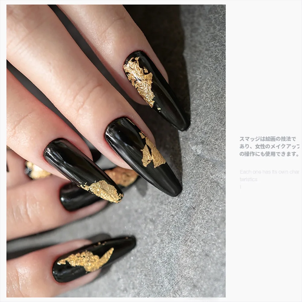 

New Broken Rose Gold Foil Paper Broken Silver Foil Broken Copper Foil Broken Aluminum Foil Broken Diy Nail Art Decoration