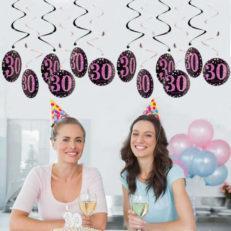 Chicinlife 1 шт. Happy 30th фото реквизит бумажная фоторамка 30 лет День рождения взрослого юбилея украшения принадлежности