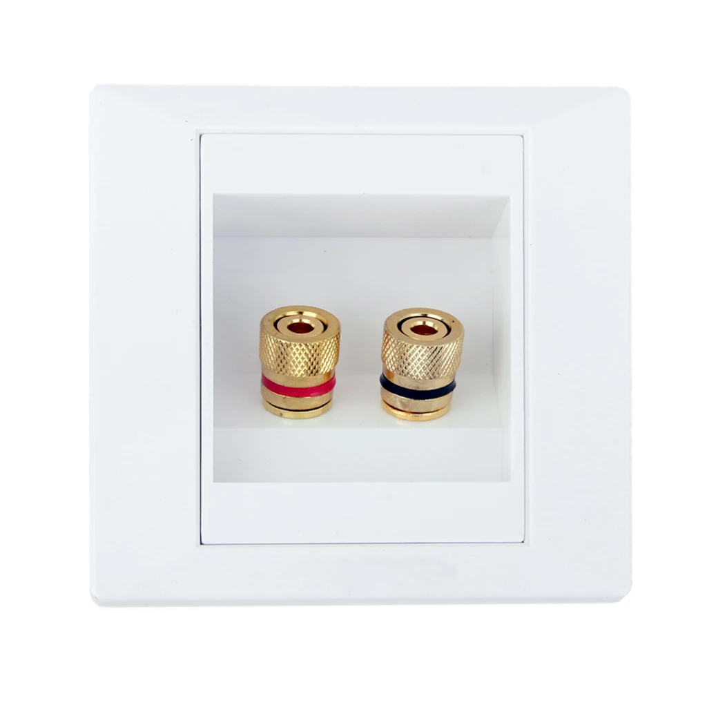 Позолоченные 2 переплета пост Банан Джек Белая стена лицевая пластина объемный