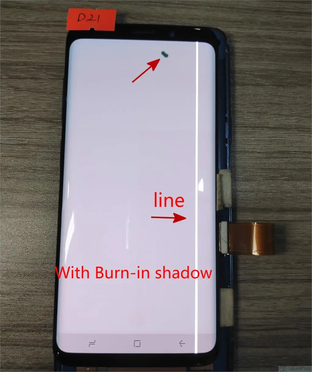 Дефект для Samsung Galaxy S9 G960 G960F G960U ЖК дисплей с сенсорным экраном дигитайзер Super