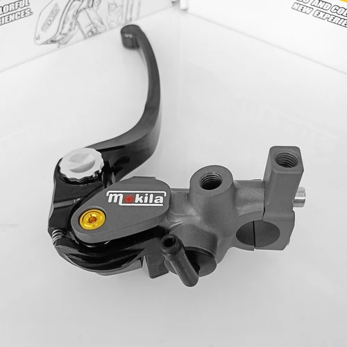 Универсальный CNC 7/" 22 мм 19Rcs мотоцикл Тормозная муфта гидравлический насос главный цилиндр Рычаг Ручка для Yamaha Kawasaki Suzuki - Цвет: titanium(R)