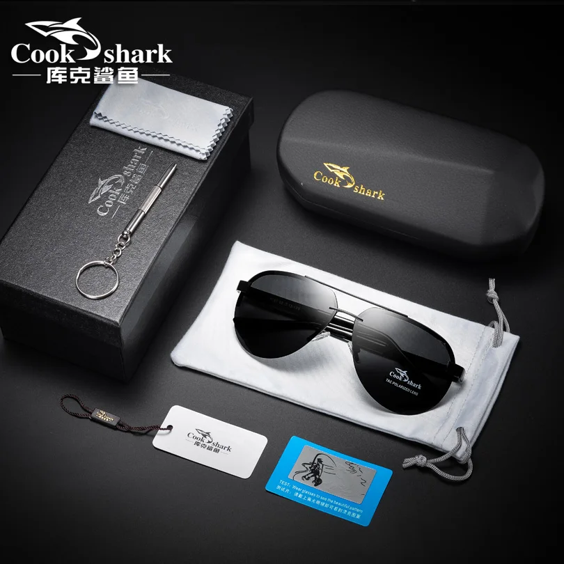Солнцезащитные очки Cookshark мужские солнцезащитные поляризационные водительские