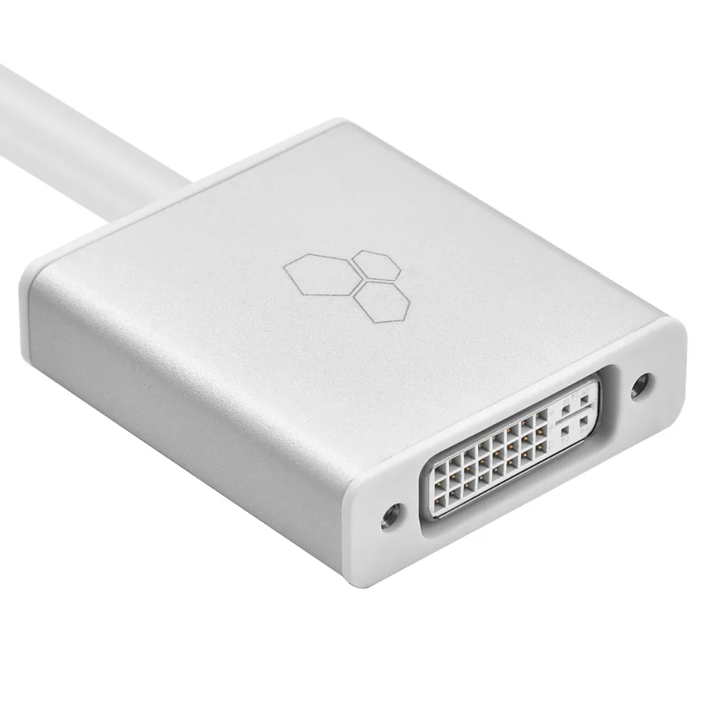 Мини DP к DVI адаптер конвертер Mini Displayport фотокабелю для apple macbook pro air HP Dell Asus AMD |