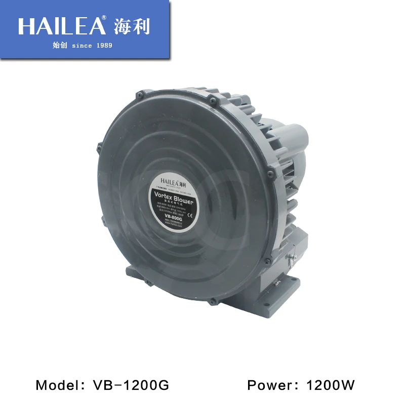HAILEA VB 1200G 1200W высокого давления уже вентилятор аэратор для рыбного пруда Алюминий