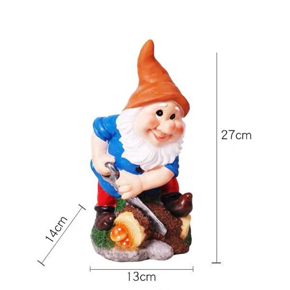 

HOME GARDEN DECOR GNOME STATUE ORNAMENTS DECORATIONS GNOME FIGURINE