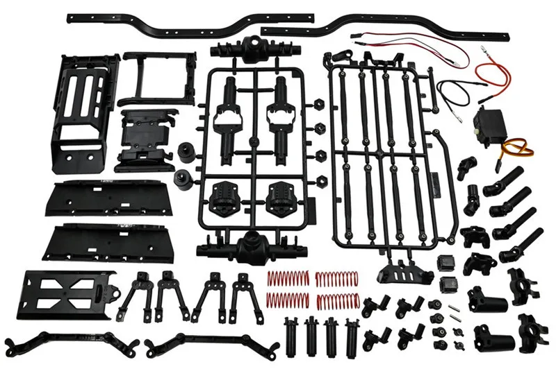 

2.4G 4WD 1/12 RC Car MN86K MN86KS KIT Unassembled G500 230MM Wheelbase Brushed Motor Crawler Off Road DIY WPL MN Truck Toys Boys