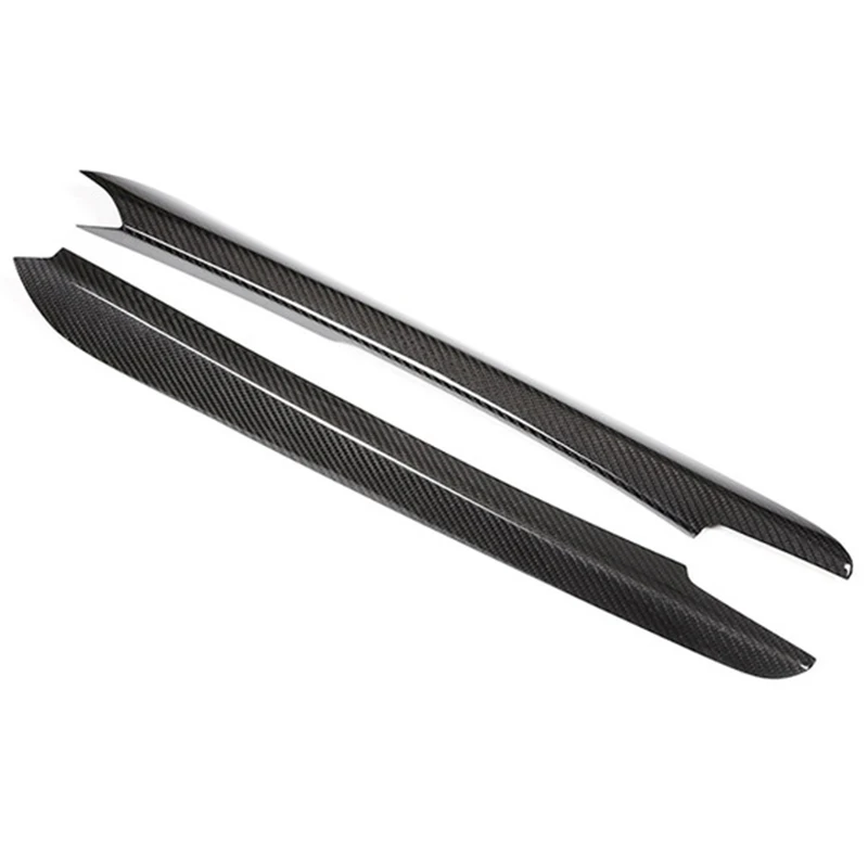 

2Pcs Real Carbon Fiber Car Center Decoration Trim for Bmw X5 F15 X6 F16 2014-2018 Accessories