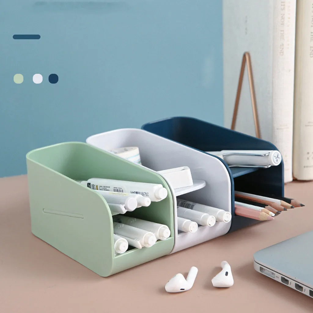 Многофункциональный настольный органайзер для канцелярских принадлежностей с