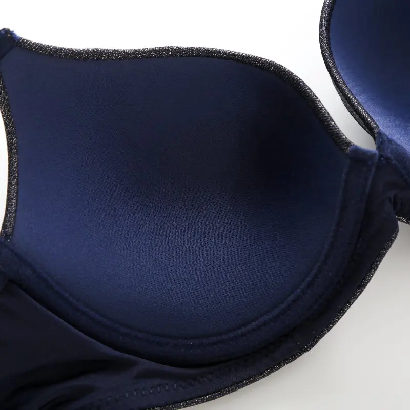 

Sexy Glossy Seamless Bra Set Underwireless Underwear Set Push Up Bra Smooth Lingerie Set breathable Bra Panties Set
