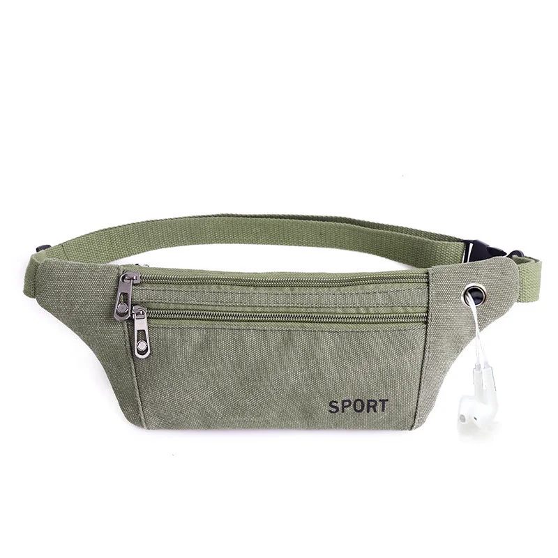 Винтажная поясная сумка для мужчин круглая сумочка на пояс многофункциональная