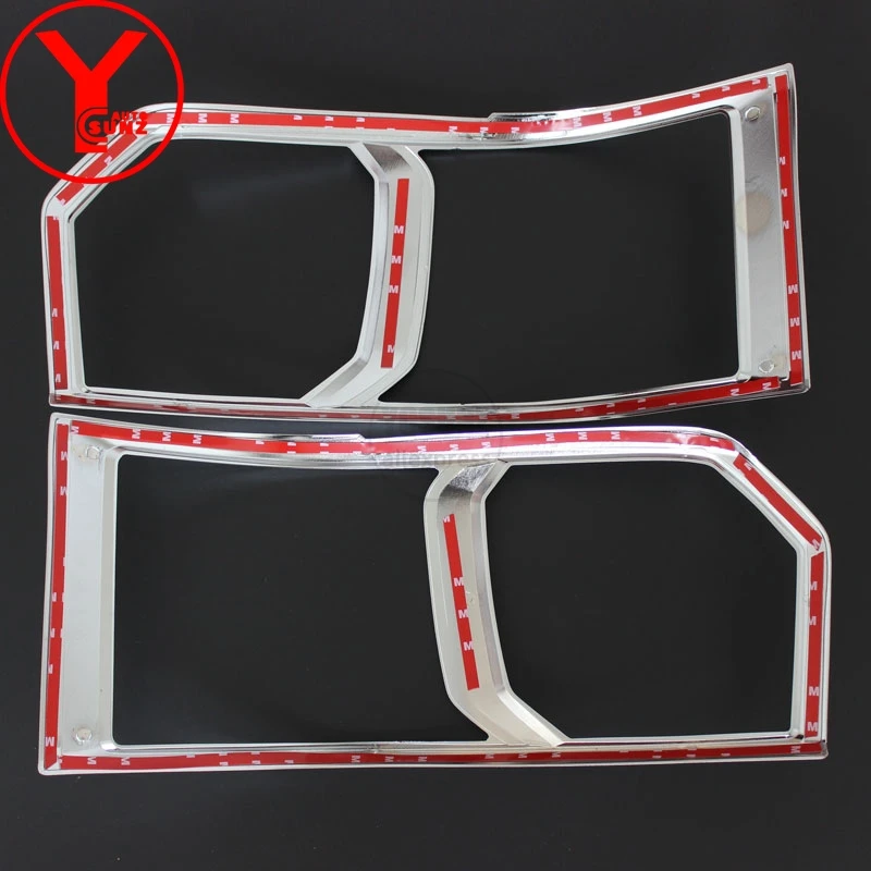 YCSUNZ хромированная крышка фары для hiace van ABS автомобильные запчасти аксессуары