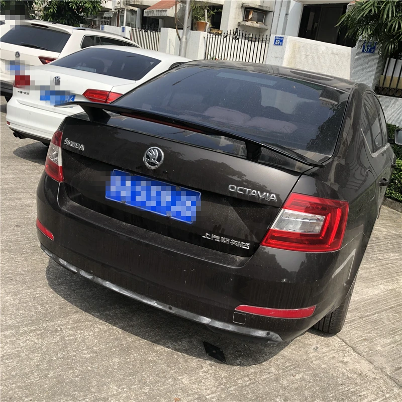 Спойлер для Octavia 2015-2019 Skoda TF высококачественный спойлер из АБС-пластика основной