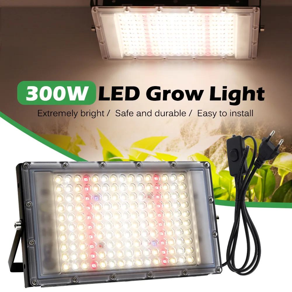 new product 100W plant growth lamp full spectrum 380-840nm sunlight Plant Grow light