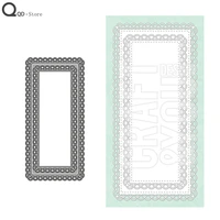 long rectangle lace border cutting dies stamps dies scrapbooking mold cut handmade tools diy craft decoration new dies for 2020