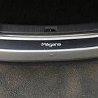 Пленка на багажник автомобиля из углеродного волокна, защитная накладка на задний бампер для Renault Megane 2 3 Scenic 4 1, аксессуары от ударов и царапин