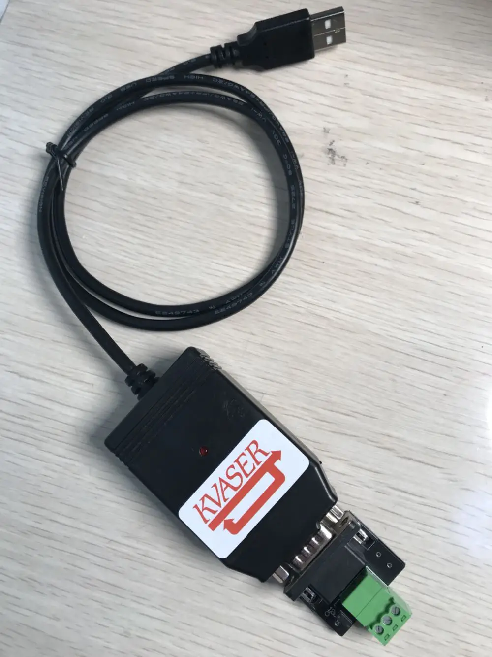 

Kvaser совместим с Kvaser Leaf светильник HS v2 OBD II bus анализатор USBCAN