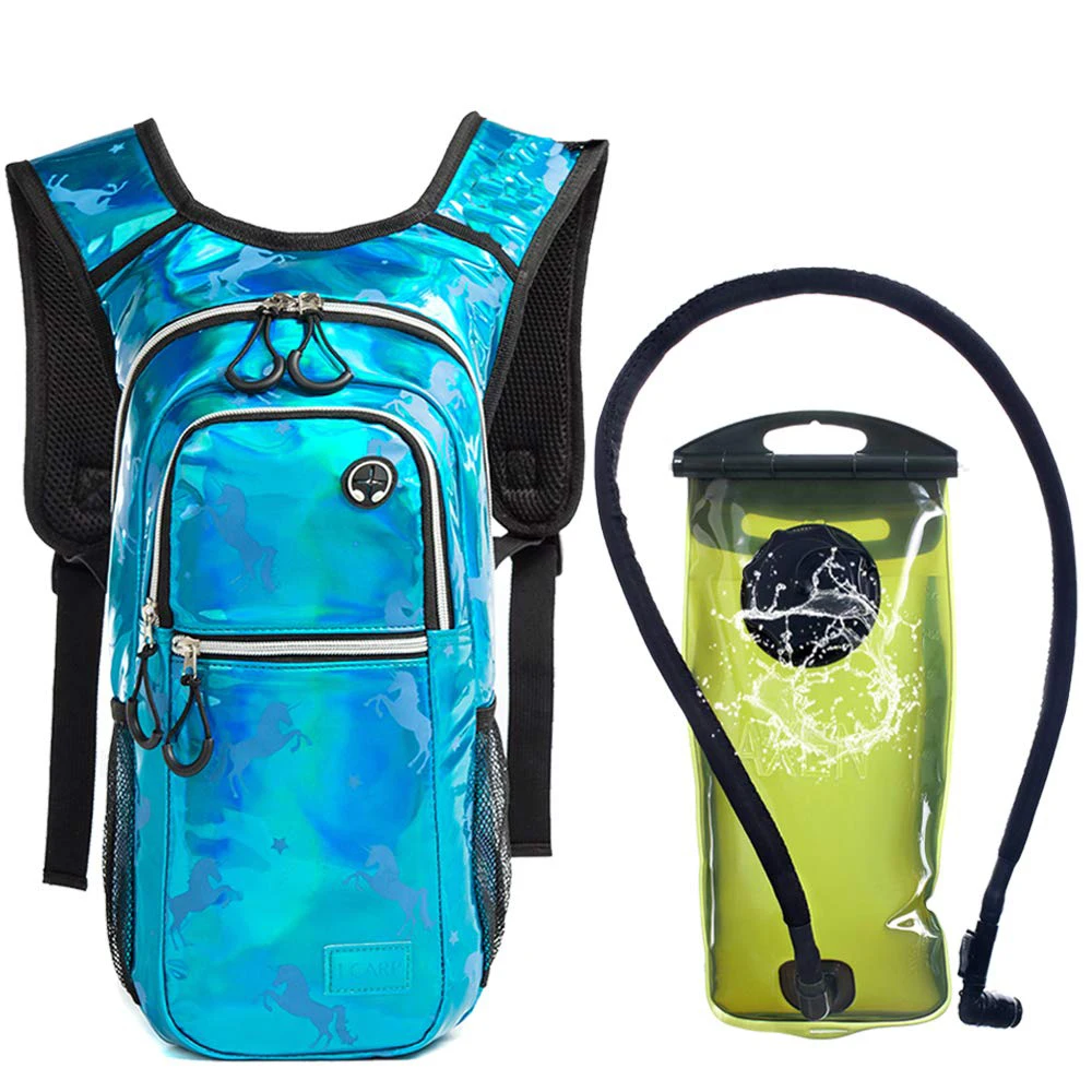 Rave гидратация пакет рюкзак 2L водный Пузырь для фестивалей рейв Альпинизм Бег