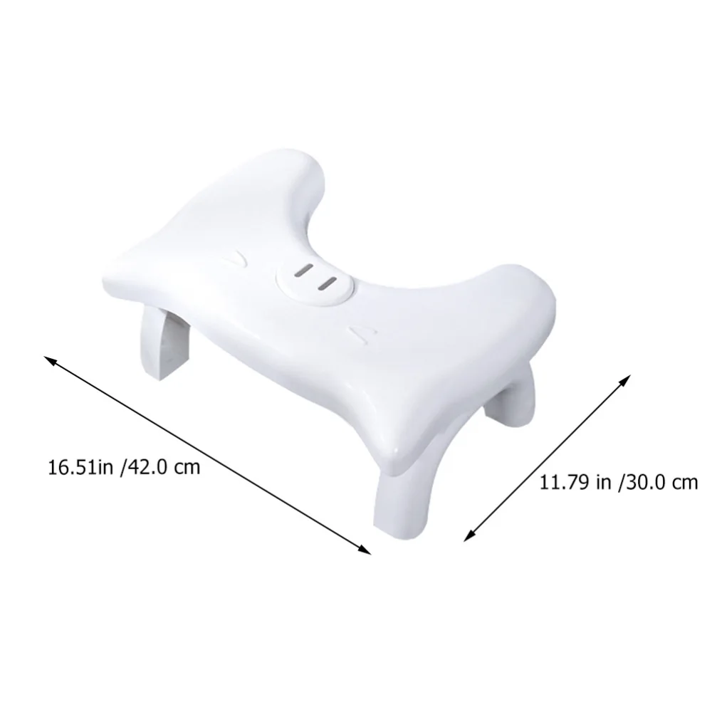 1Pc Anti-slip Kids Toilet Chair Heighten Squatting Stool Home Supply (White) | Мебель