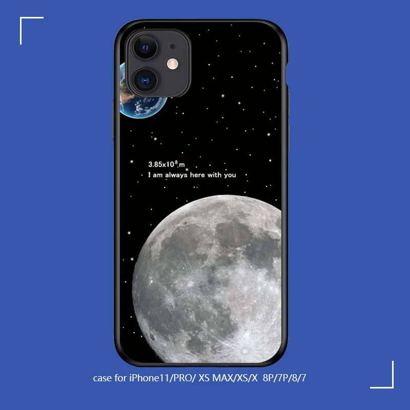 Silicone Frosted printing Phone Case For iPhone 11 pro X XR XS Max 7 8 6 6s Plus Back Cover soft Anti-fall Protective shell | Мобильные