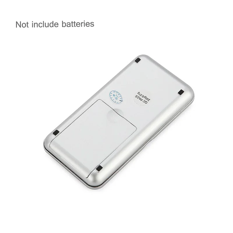 Цифровые карманные весы со светодиодной подсветкой 100 г 200 500 0 01/0 1 кухонные точные