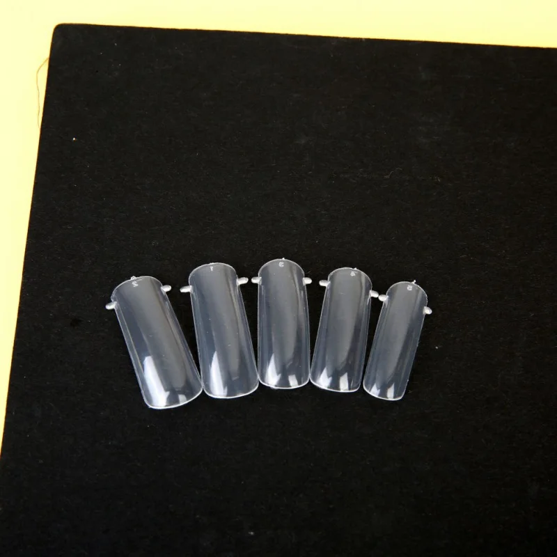 100 шт. натуральный кристалл форма для ногтей акриловый УФ гель французские