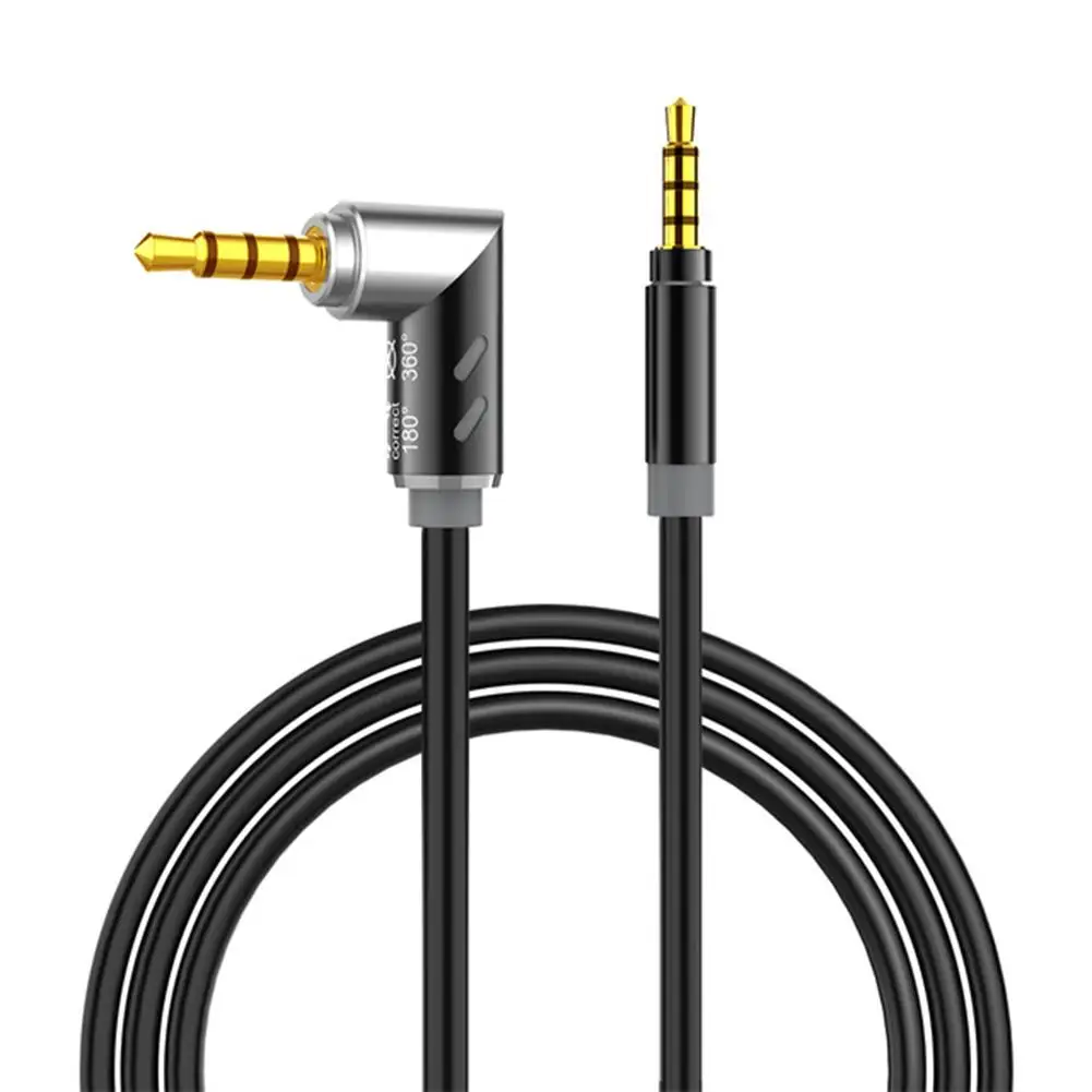 

TWISTER.CK 3.5 mm Multifunctional Audio Cable Universal Male To Male Computer Speaker Headset Car Portable Aux Audio Cable