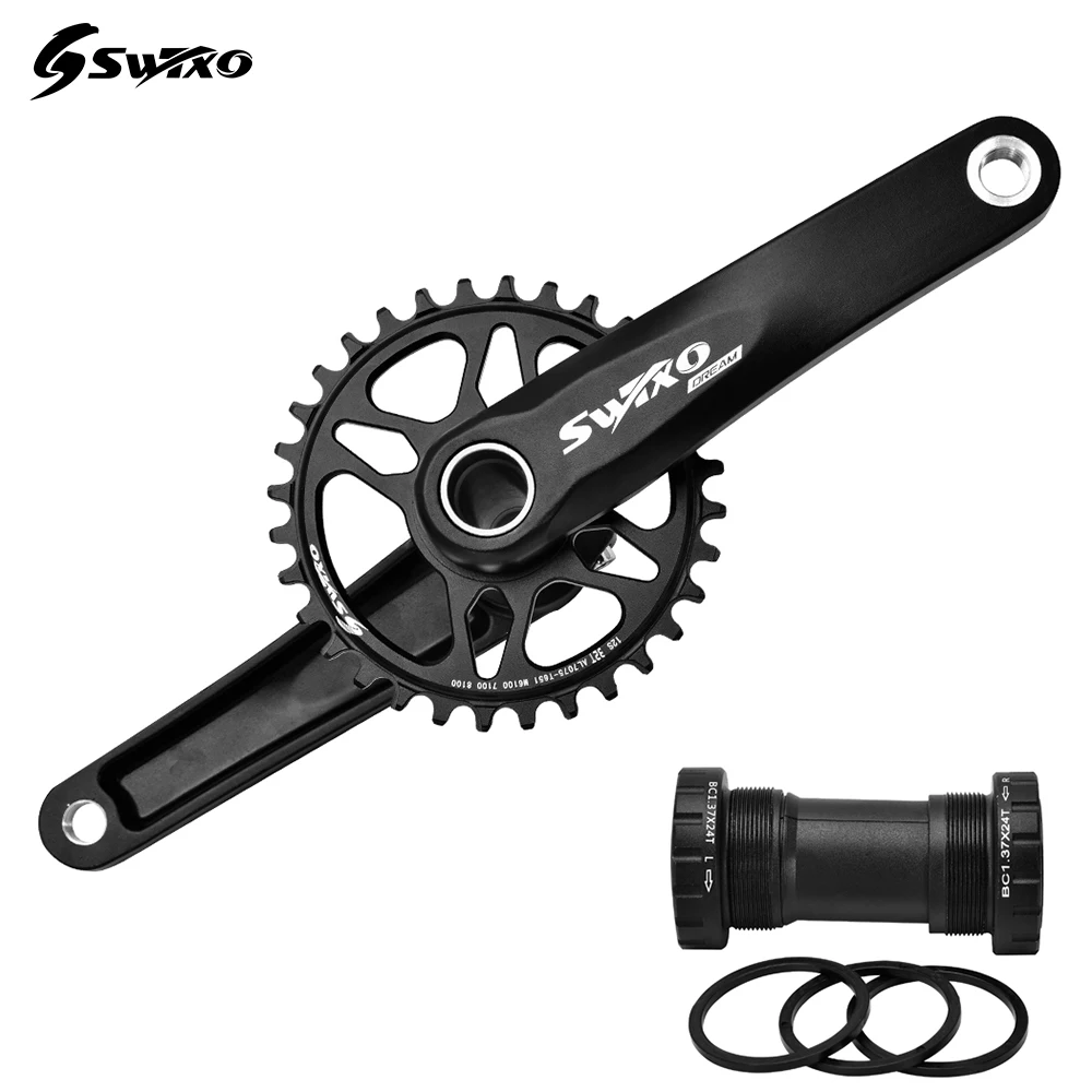 170 мм GXP велосипедный шатун со звездочками для велосипеда алюминий прямая