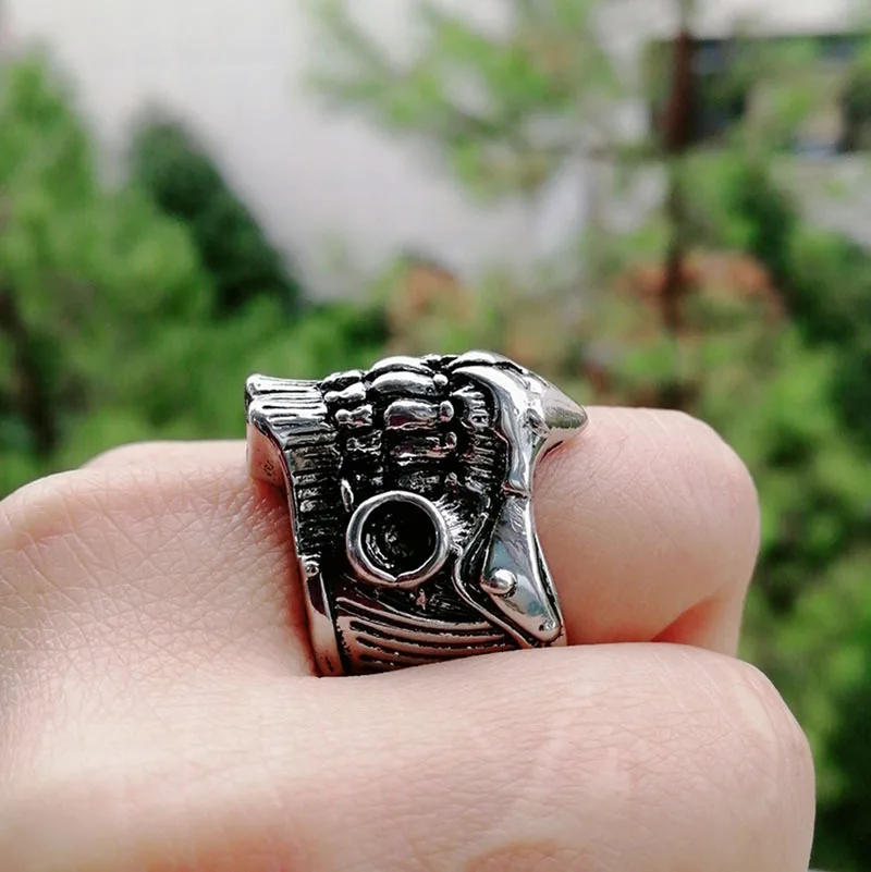 Movie Mad Max 4 Ring Cosplay Immortan Joe Halloween Party Props Gifts Metal High Quality Movies | Тематическая одежда и