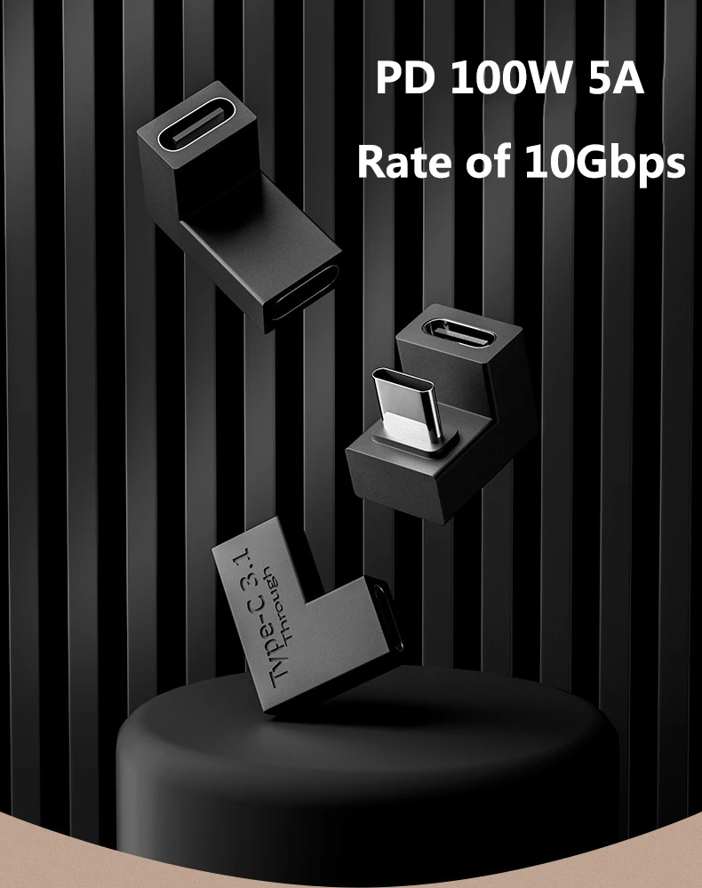 Переходник USB 3 1 Type C 10 Гбит/с под прямым углом 90 градусов | Обустройство дома