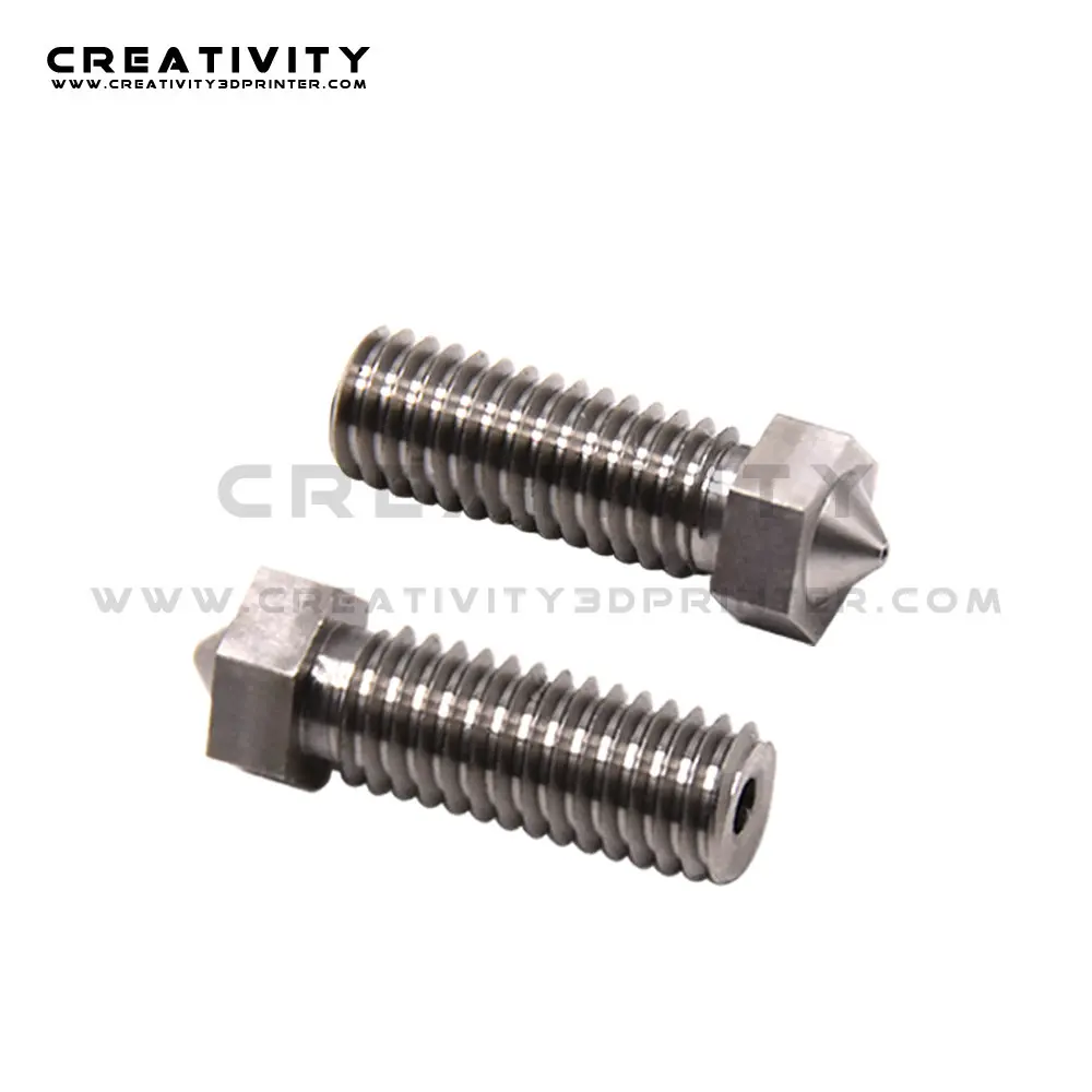 Volcano Nozzle Titanium alloy For 3D Printer Hotend High Performance M6Thread 0.4/0.6/0.8 mm for Sidewinder X1 | Компьютеры и офис