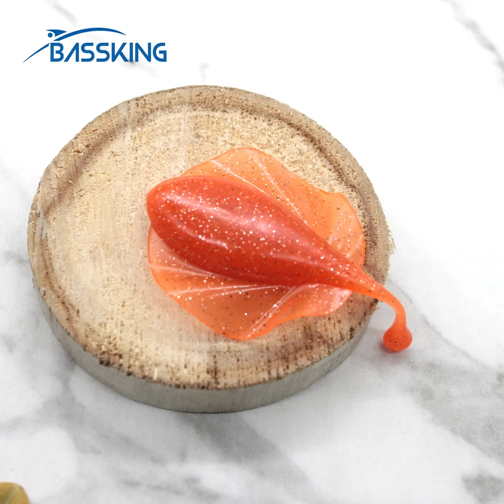 BASSKING 48mm/1.8g 70mm/5.5g Soft Baits Fishing Lure Herring Bionic Artificial Silocone Bait Pesca Wobbler Bass Worm Swimbait | Спорт и