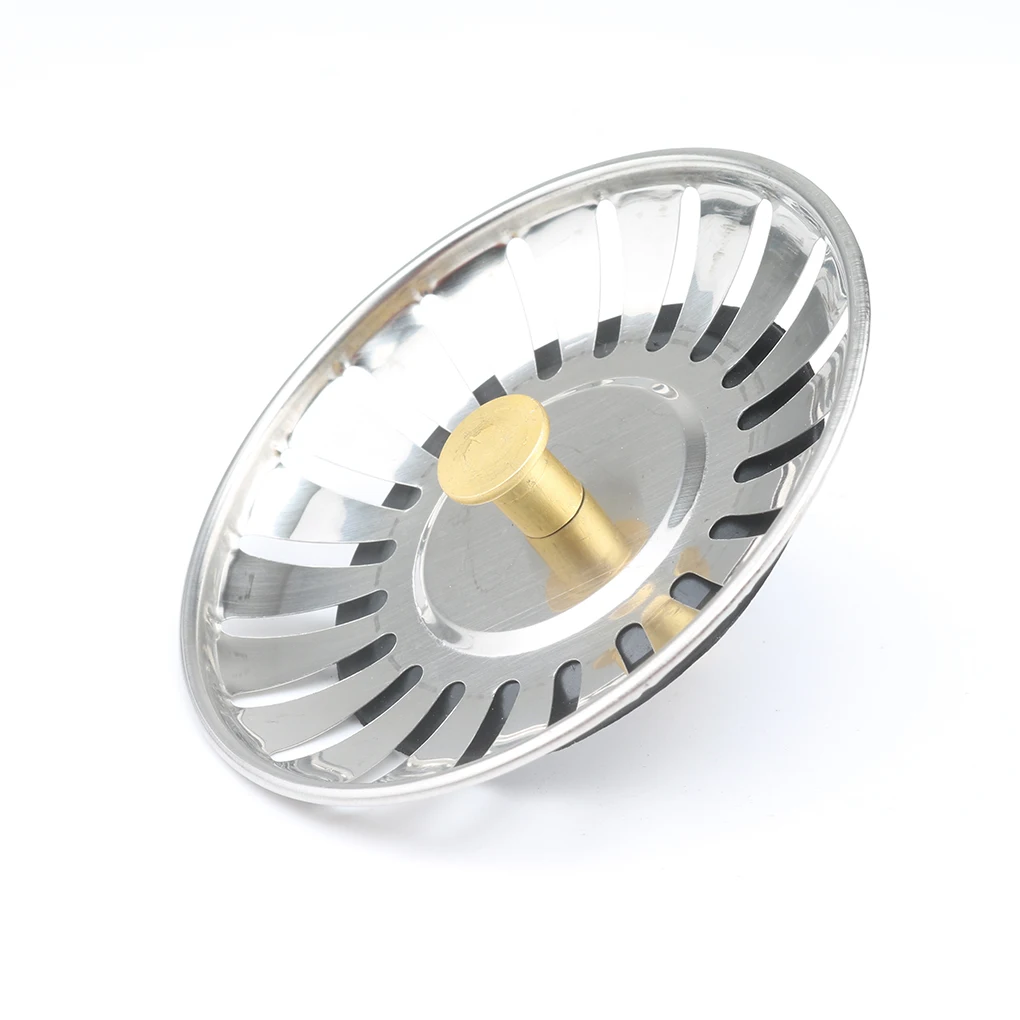 1 шт. Нержавеющая сталь ручки Кухня ситечко для раковины сливная корзина