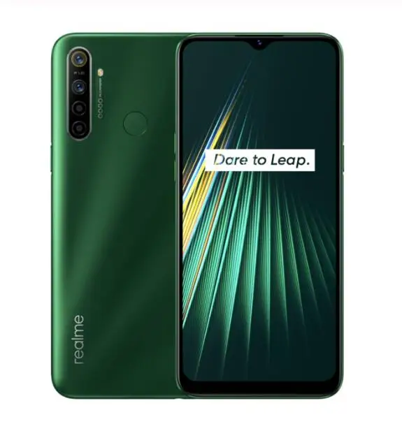 Глобальная версия realme 5i 4 Гб RAM 64 ГБ ROM мобильный телефон Snapdragon 665 AIE 12MP Quad Camera 6 5