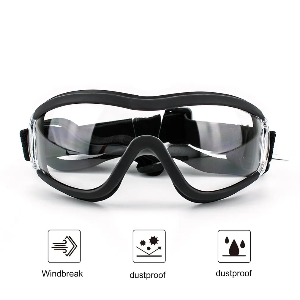 

Pet Goggles Dog Supplies Transparent Dog Glasses Waterproof Windproof Snow Goggles Uv Big Dog Glasses
