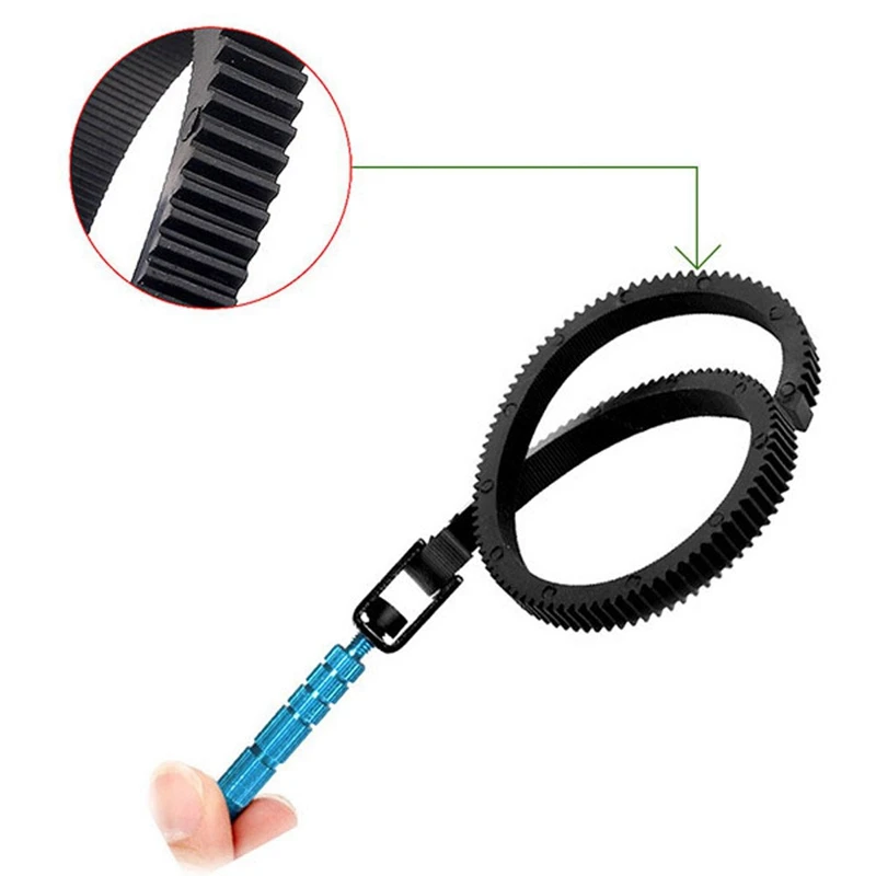 Резиновое кольцо для непрерывного фокуса зубчатый ремень с вилкой из