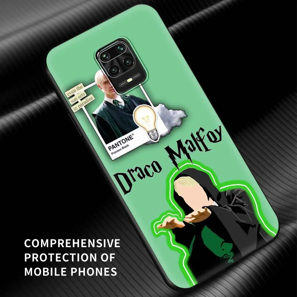 

Draco Malfoy Green Soft Case for Xiaomi Redmi 9 Power 9A 8A 7A 6A K30 9i Note 9S 9T 8 8T 7 Pro Black Silicon Phone Cover Shell