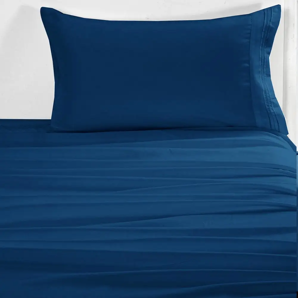 Постельное белье в скандинавском стиле натяжная простыня + наволочка с вышивкой