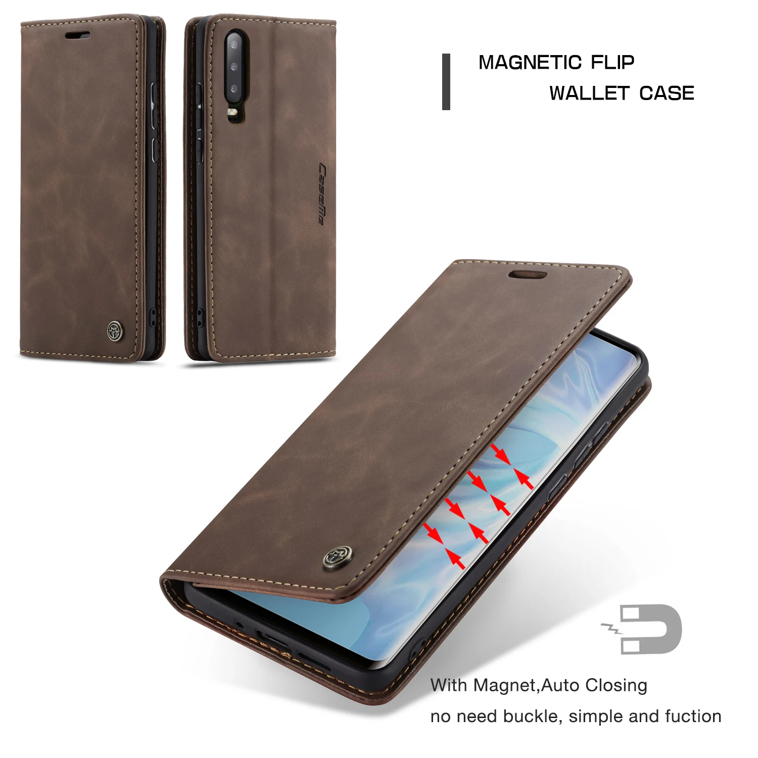 Кожаный чехол-книжка в стиле ретро для huawei P30 Pro P20 Lite, чехол-кошелек для huawei mate 30 Pro P Smart Honor 10 9 Lite, чехол s Coque