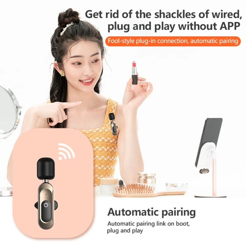 Портативный петличный микрофон передача ультрасветильник кого веса ручная