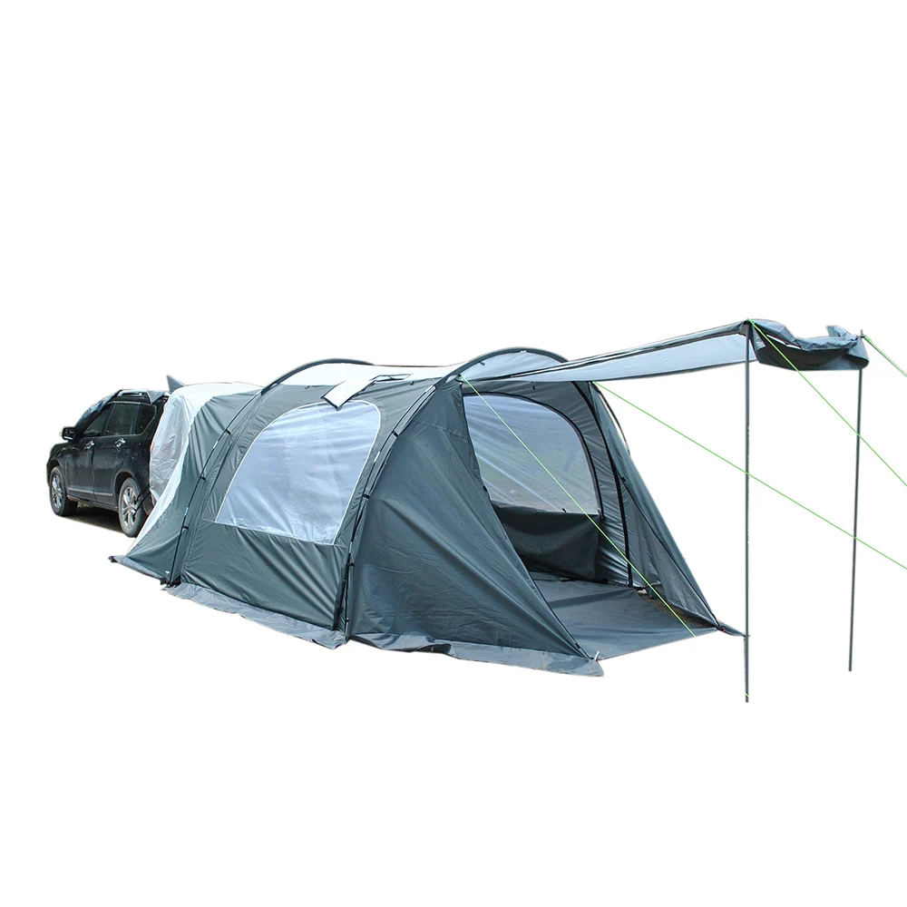 

5-8 Person Waterproof Outdoor Car Awning Sun Shelter Folding Camping Canopy Ultralight Beach Sun Shield Heavy Duty Car Tent