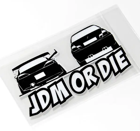 Японская наклейка JDM или DIE s для японского автомобиля гоночный Дрифт сделка с