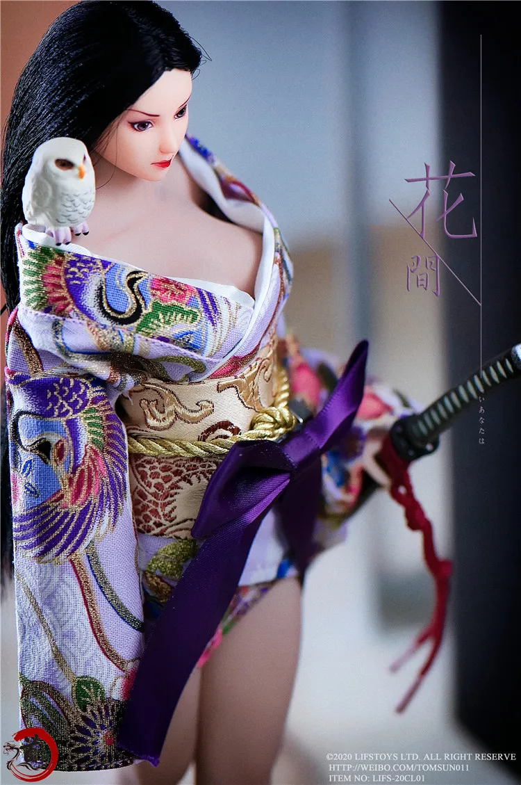 

LIFS-20CL01 1/6 Women's clothing accessories Women soldiers Japanese style Japanese style short kimono/bath clothes