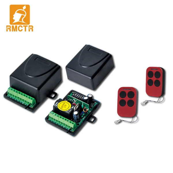 

Universal RF receiver 12V-24V AC / DC 433.92mhz open code 2 channels